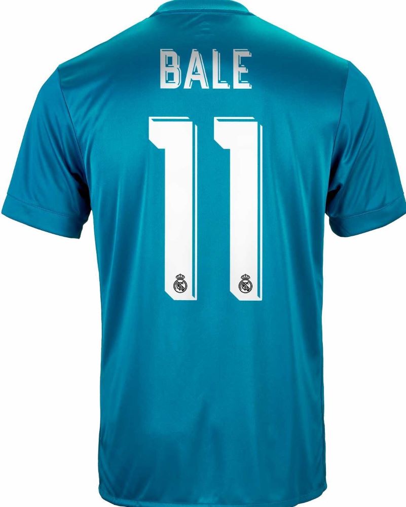 REAL MADRID 2017-18 Gareth Bale (away) - Urbn Football