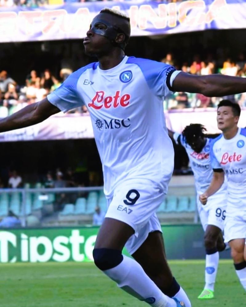 NAPOLI 2022-23 Victor Osimhen (away) - Urbn Football